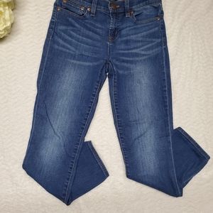 J. Crew Womans 26 Cropped Reid Jeans Medium Wash
